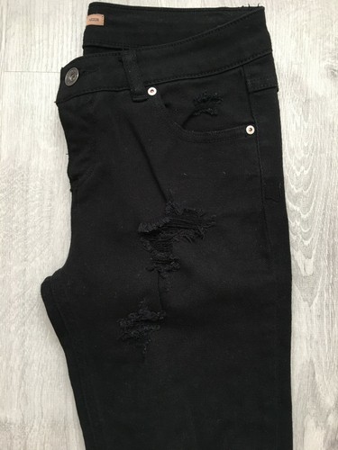 Pantalones vaqueros rotos Pull &amp; Bear pitillo skinny jeans 36 zara | eBay