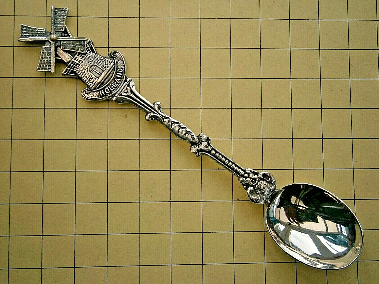 SC592*) Vintage Holland Netherlands windmill Dutch souvenir Collectors spoon eBay