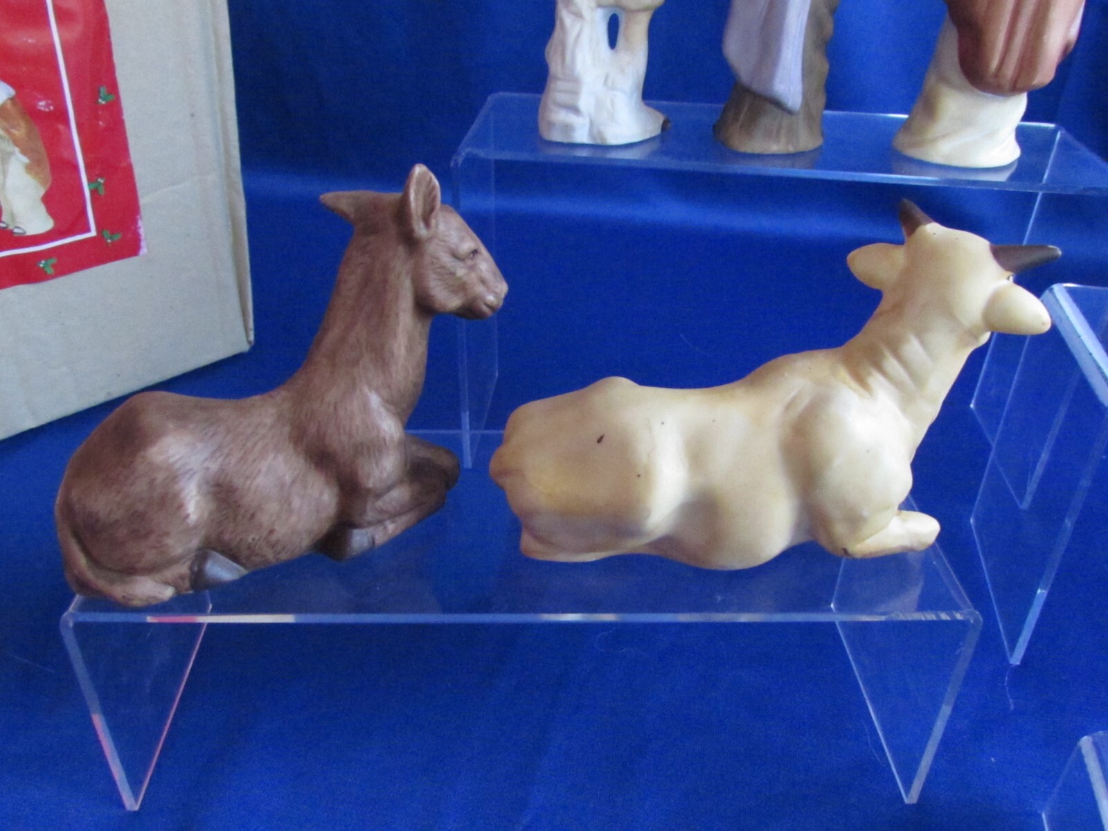 VINTAGE 1986 CHRISTMAS AROUND THE WORLD DELUXE 12 PIECE NATIVITY SET 54