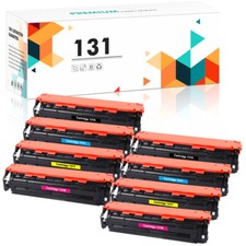 8Pack Toner Set CRG131 Compatible With Canon 131 ImageClass LBP7110 MF8280 624Cw