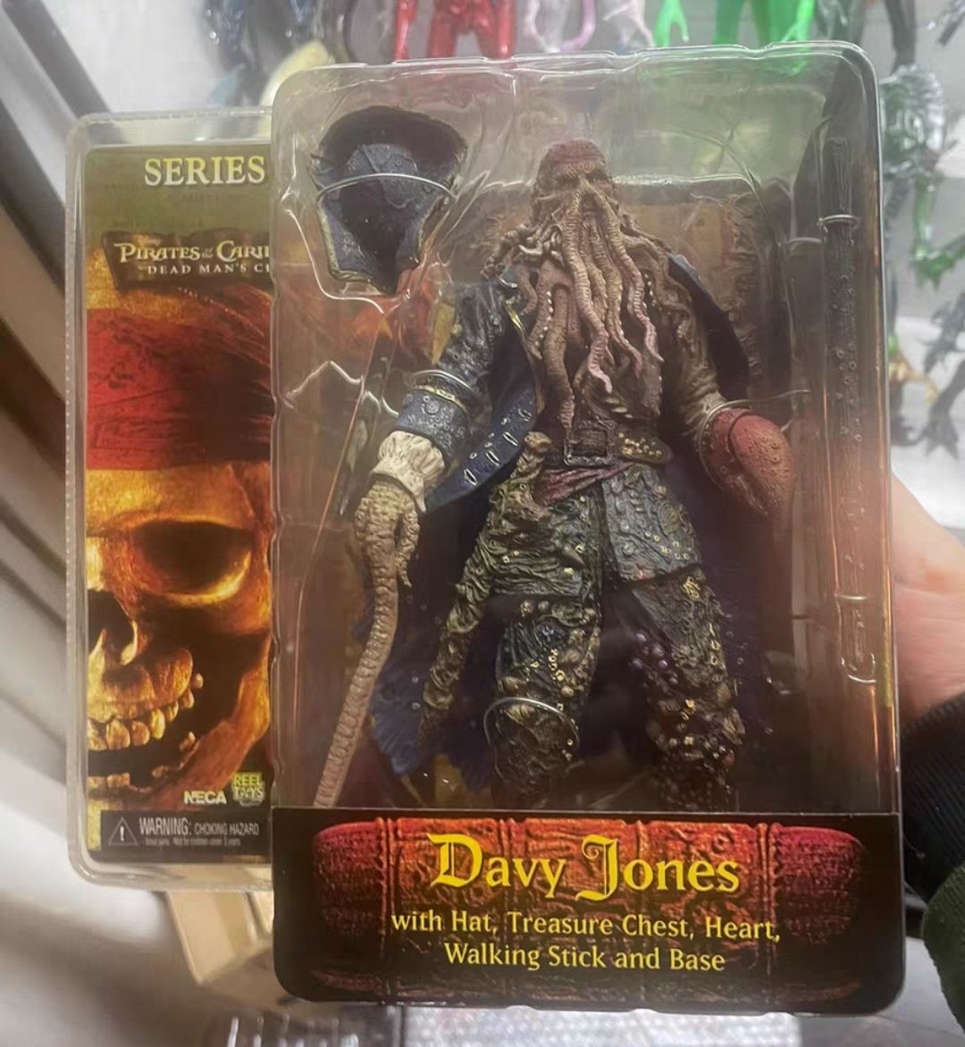 NECA Davy Jones Action Figure Captian of Octopus Caribbean