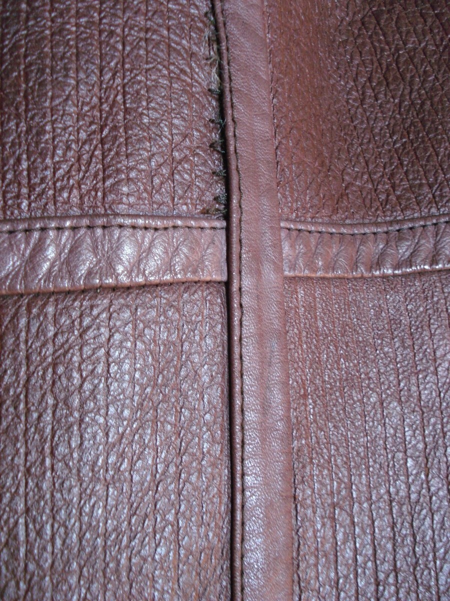 ADOLFODOMINGUEZ アウター Adolfo Dominguez BURGUNDY Leather/Grey Shearling UNISEX
