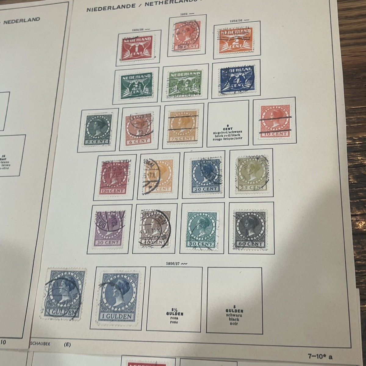 Netherland 6 Pages collection Used ( File 92) | eBay