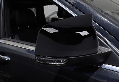 2PCS Black ABS Rearview Side Mirror Cover Caps for Jeep Grand Cherokee 2011-2020 - Picture 9 of 16