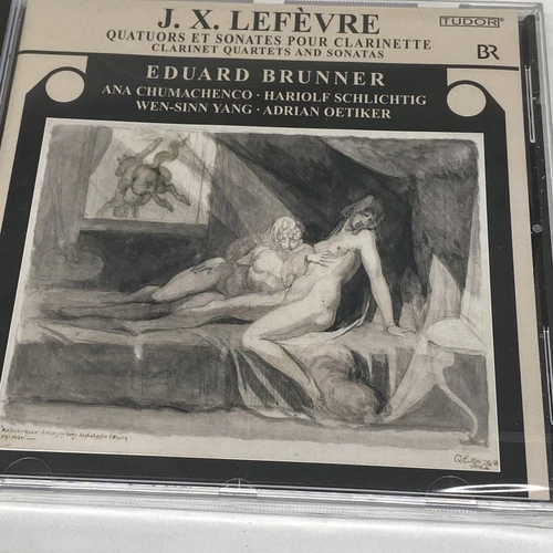 J.X. Lefevre Quators et Sonates Pour Clarinette Eduard Brunner CD - Picture 2 of 5