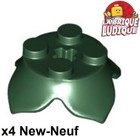 LEGO 4x Pflanze Plant Leaves Blatt 4 Petals Rosenblätter 2x2 Grün F / Dark 15469