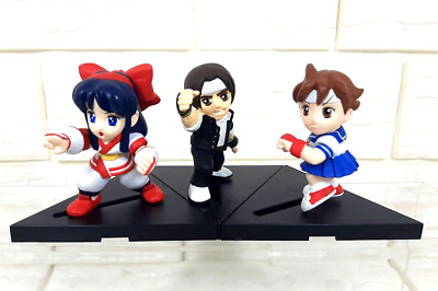 3 CAPCOM VS SNK SAKURA STREET FIGHTER KYO KOF NAKORURU SAMURAI SHODOWN FIGURE