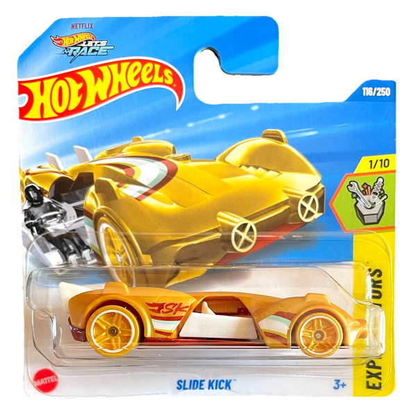 Hot Wheels Slide Kick Experimotors 1/10 2025 116/250 Modellauto Kinder Spielzeug-image