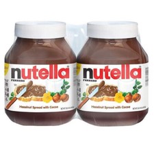 Nutella Hazelnut Spread with Cocoa, 33.5 oz, ...