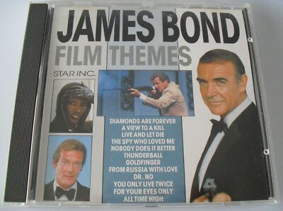 ve) The Living Daylights: 20 James Bond Film Themes 1988 OST CD Filmmusik