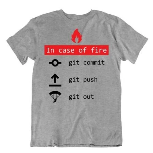 Fire Code Aufgaben T-Shirt Programmierer T-Shirt Lustig Geek T-Shirt - Bild 1 von 1