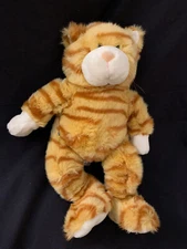 BUILD A BEAR PLUSH ORANGE TABBY CAT
