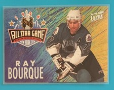 1994-95 Fleer Ultra All Star Game #1 Ray Bourque Boston Bruins Hockey Card 