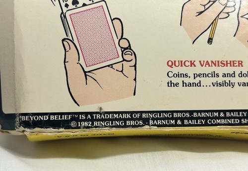 2 Siegfried & Roy Vintage Pocket Magic Sets Very Rare -Stars Of Vegas Magicians - Picture 6 of 9