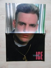 Vanilla Ice autograph signed 28x42 cm poster folded