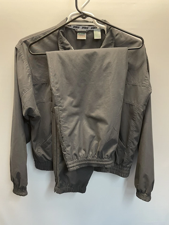 Vintage Tennis-Track Suit Prince Sportswear Jacket And Pants Track / Sz S Unisex - Image 4 of 4