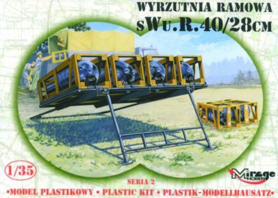 Mirage Hobby 35217 - 1:35 Schwere Wurfrahmen 40/28 cm 