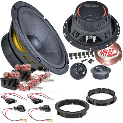 GROUND ZERO LAUTSPRECHER für SKODA OCTAVIA III 5E 2012-2019 Front Tür 150W #BGQP