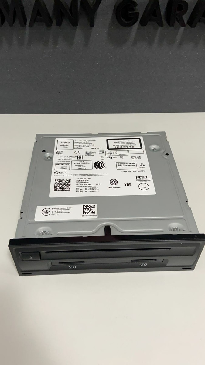 VW Discover Media, Main unit, MIB2 , Golf 7 - NO CODING/IT NEEDS