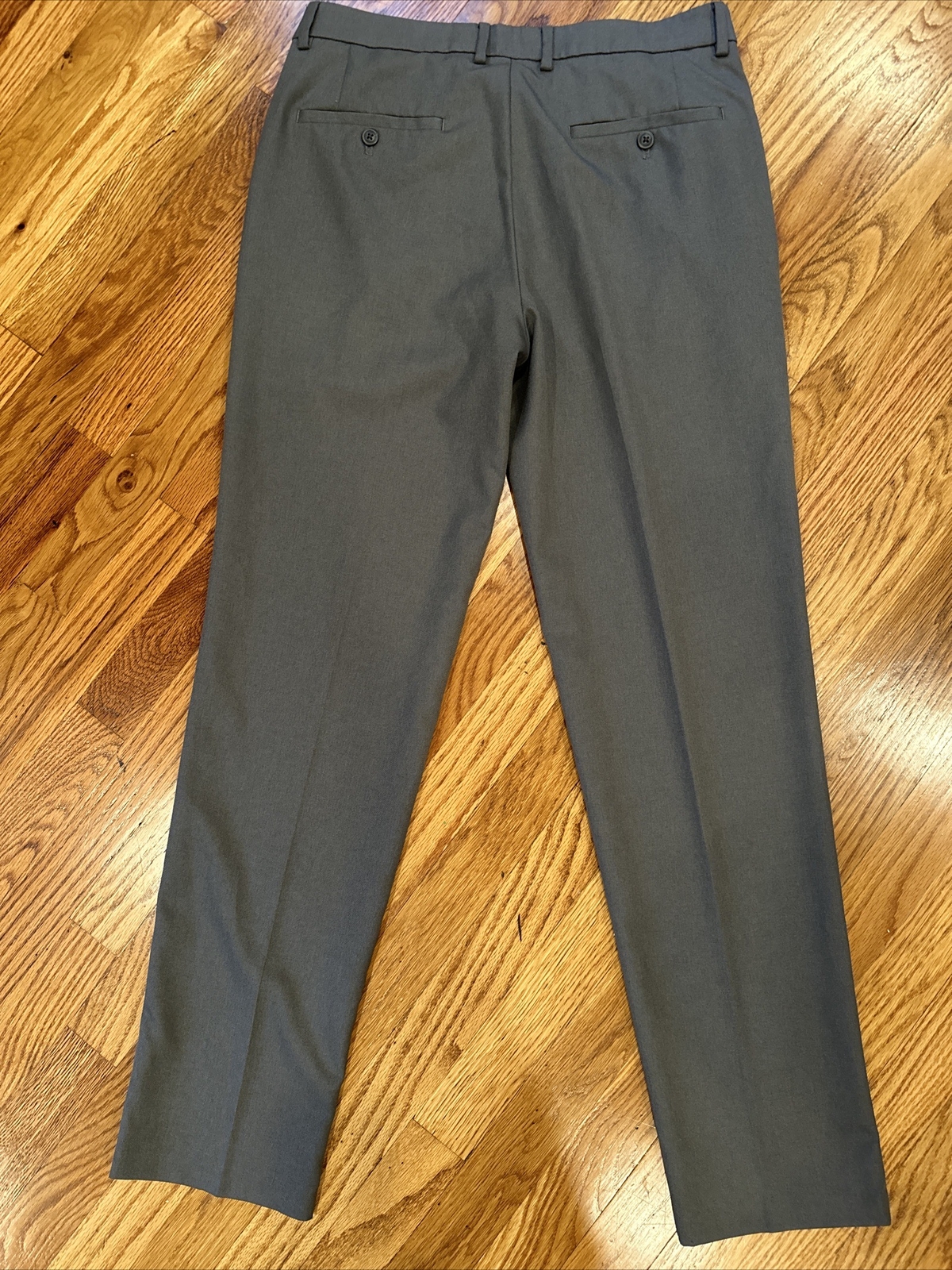Mens HAGGAR The ACTIVE SERIES Pants Size 32x32, Gray … Gem