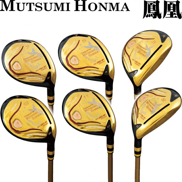 Mutsumi Honma Golf Club Fairway Wood 11W 27° MH250SF Phoenix FW