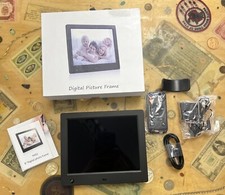 Digital Picture Frame 8" USB Photo Slideshow Video Music Model YH01