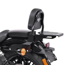 Sissy Bar CSS Fix per Harley Sportster Forty-Eight 48 10-20 Portapacchi nero