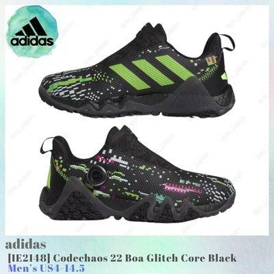 adidas Codechaos 22 Boa Glitch Core Black / Lucid Lemon IE2148 Men's New
