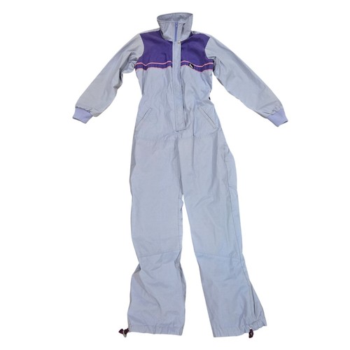 Vintage Serac Ski Snowsuit Bibs One Piece 80s 90s Women's XS Small