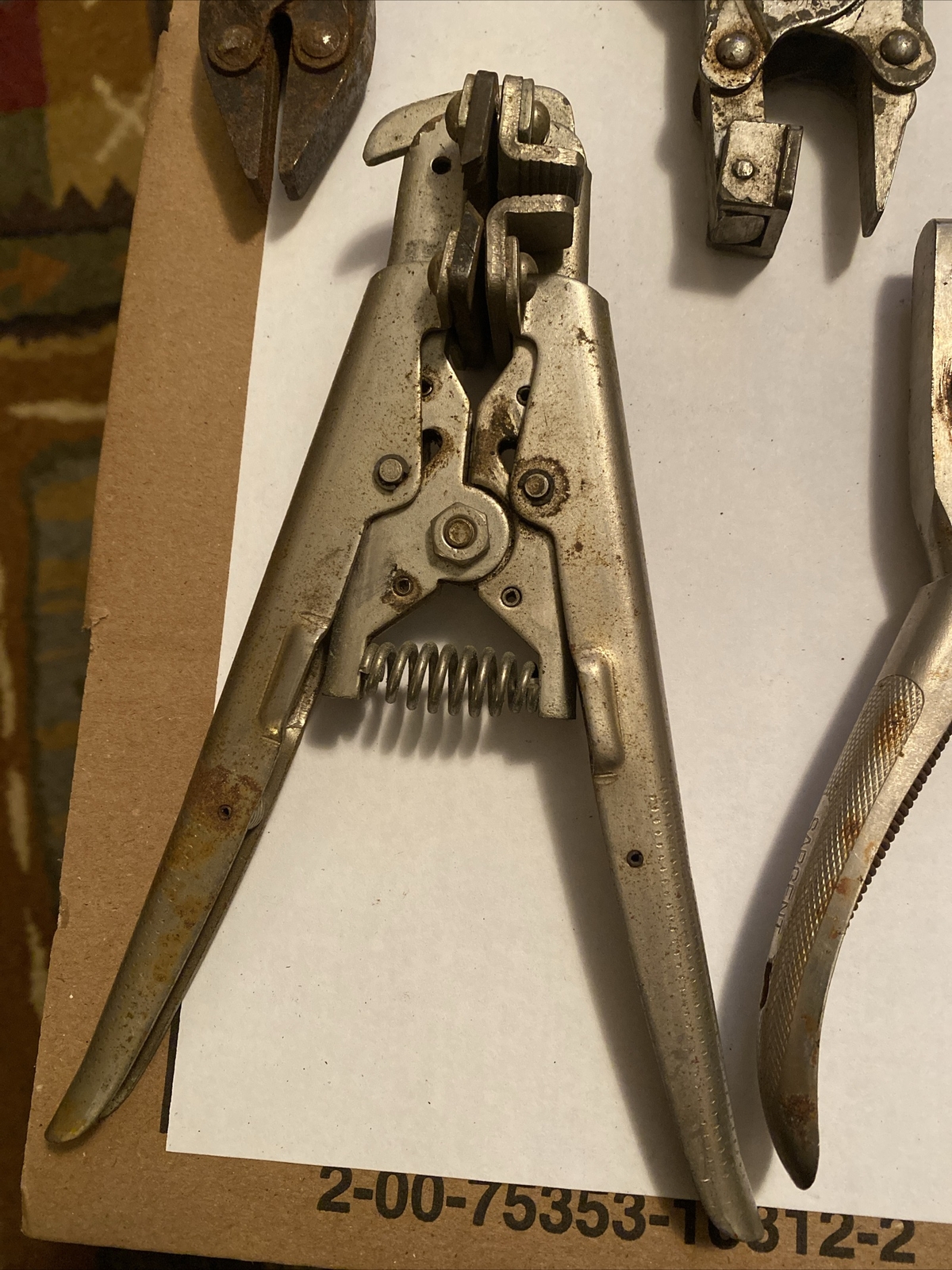 Grab Bag Of Sargent, Cee Tee, Vise Grip, Lakeside, Pliers eBay