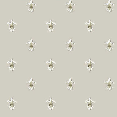Scattered Fleur-de-Lis on a Champagne Background Wallpaper by York  PR9053