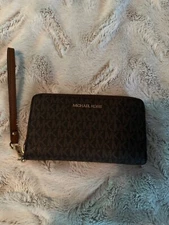 Michael Kors Jet Set Wallet, Large - Brown