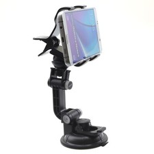 Car Mount Dash Windshield Holder Cradle Swivel Dock Suction for Cell Phones