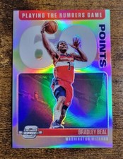 2020-21 Panini Contenders Optic Holo Playing the Numbers Game #8 Bradley Beal SP