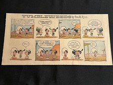 01a TUMBLEWEEDS By Tom K. Ryan Lot of 3 Sunday Third Page Comic Strips 1972