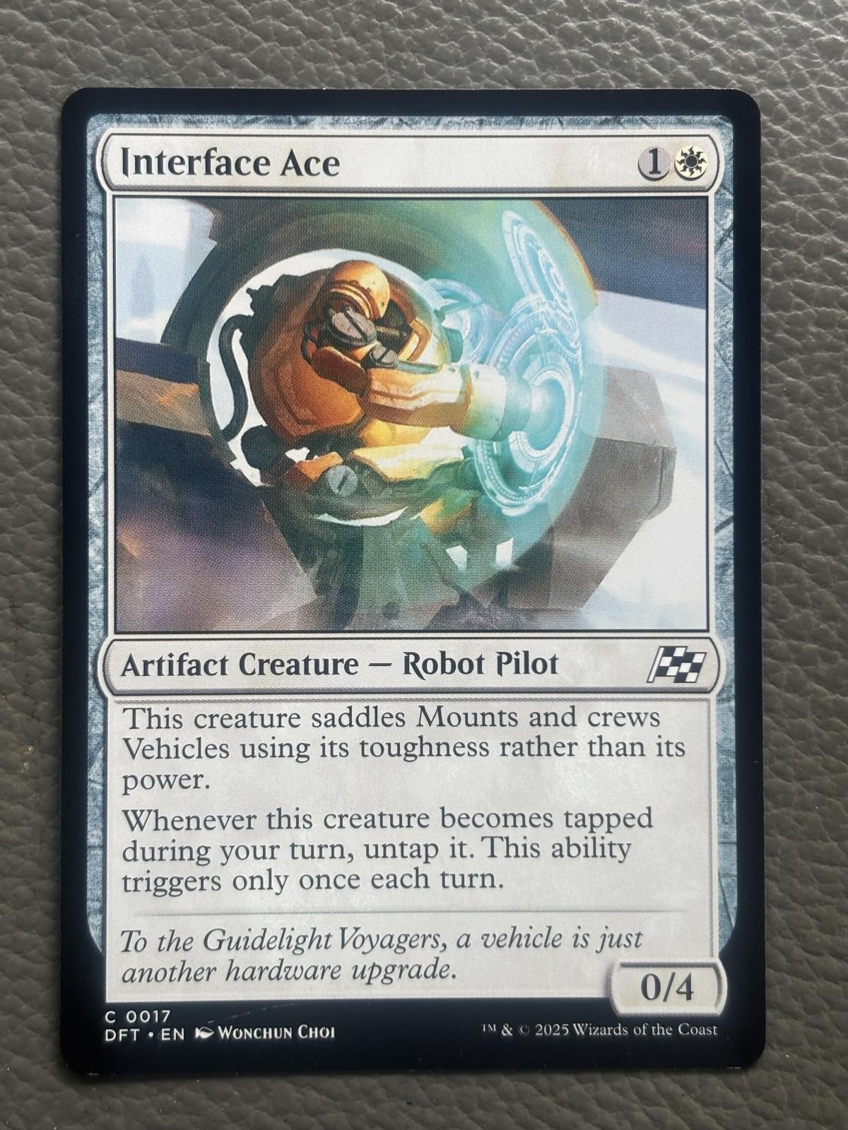 Interface Ace 17 Common Aetherdrift Magic: The Gathering Near Mint
