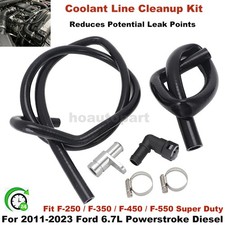 Coolant Line Cleanup Kit For 2011-23 Ford 6.7l Powerstroke Diesel F250 F350 F450 Coolant Line Cleanup Kit For 2011-23 Ford 6.7l Powerstroke Diesel F250 F350 F450