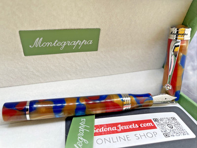 Montegrappa ISDUR3IA Ducale Murano Astratto Fountain Pen Medium