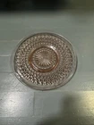 Vintage Anchor Hocking Hobnail Pink Depression Glass Dessert Plate 6.25”