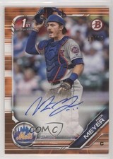 2019 Bowman Prospect Auto Orange 18/25 Nick Meyer #PA-NM Auto 1q7