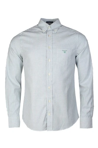 GANT Men's Persian Blue Comfort Oxford Banker Shirt 364222 Medium $125 NWT