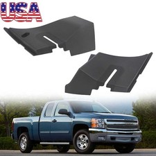 New Wiper Cowl Trim Panel Side End Caps For 2007-2013 Silverado 1500 2500 3500