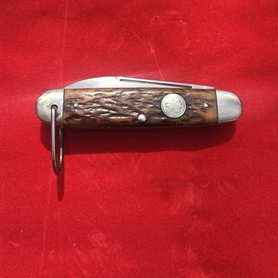 Vintage Remington 3 blade Boyscout knife. RS4783
