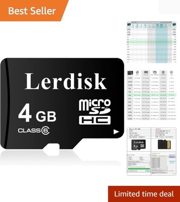 Factory Wholesale Micro SD Card 4GB in Bulk Micro SDHC Class 6 Produced by Au...