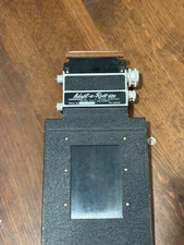 Adapt a roll 620 film back for 4x5 camera