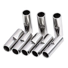 25Pcs 8 Gauge Tinned Copper Butt Connector Crimp Terminal AWG Battery Car Alarm