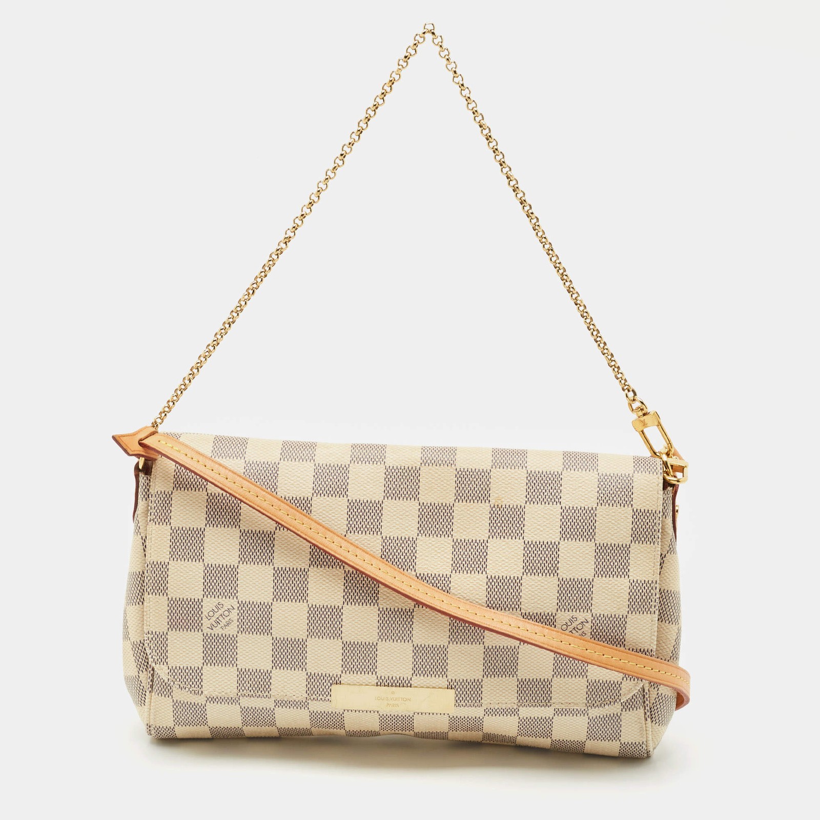 Louis Vuitton Damier Azur Canvas Favorite MM Bag