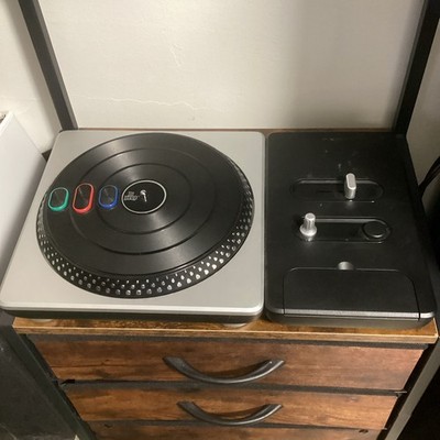 DJ Hero Wireless Turntable Controller for Xbox 360 Black/Silver