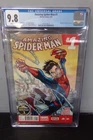 2014 MARVEL COMICS AMAZING SPIDER-MAN #1 WITH CGC 9.8 GRADE -