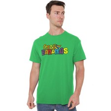 Dubble Bubble Crazy Bananas T-Shirt S-4XL, Kelly Green